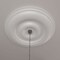 Ekena Millwork Classic Ceiling Medallion (Fits Canopies up to 8 1/4"), 44 1/2"OD x 4"ID x 4 "P, Primed White CM44CL - alternate 7